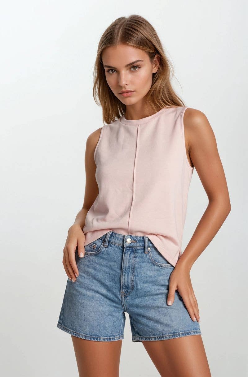 Sleeveless Swing Top